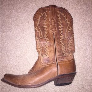 Old West Cowboy Boots Size 8